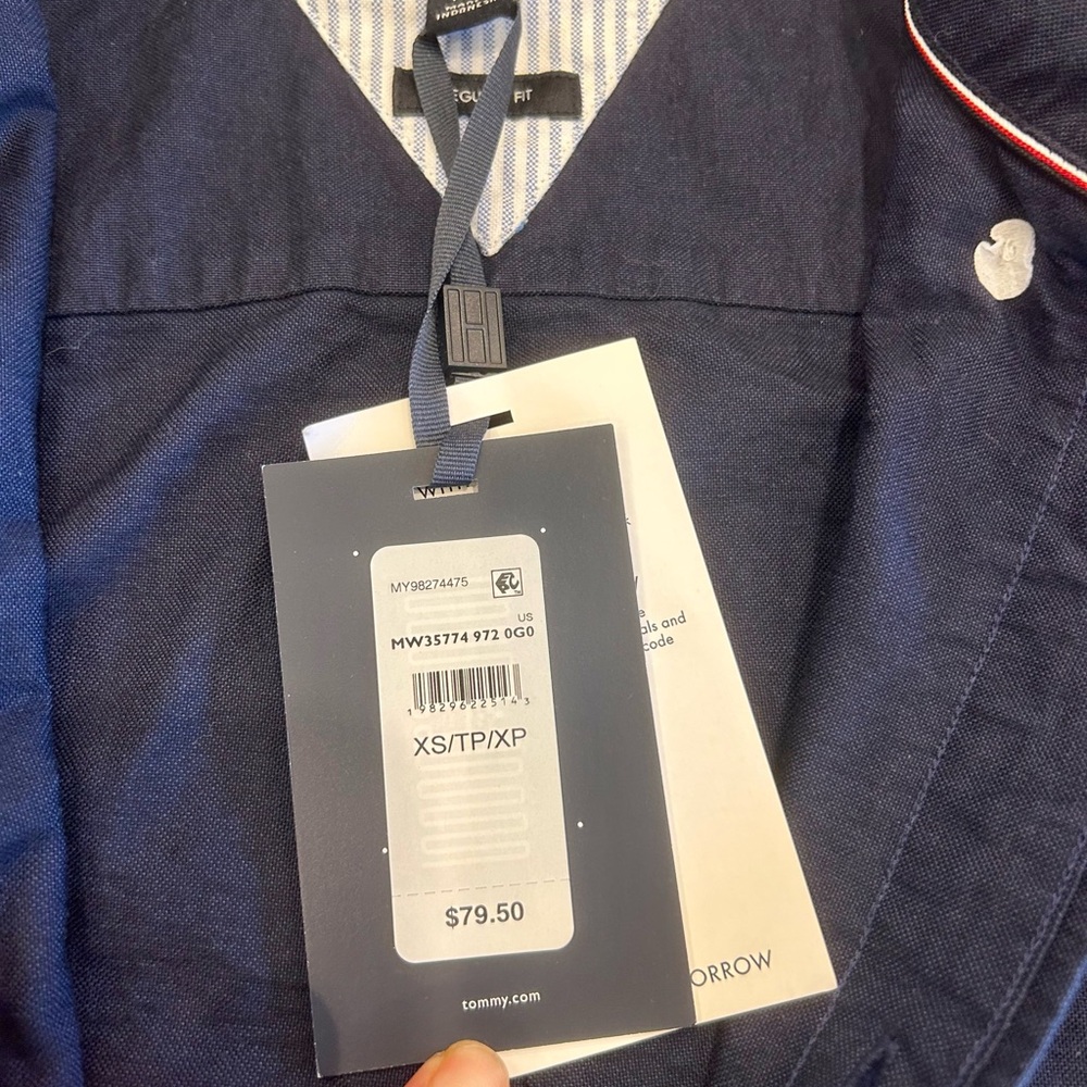 Tommy Hilfiger Navy Men's Shirt